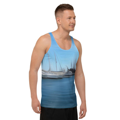 The Sleeping Yachts (at Morning) - Mens Tank Top