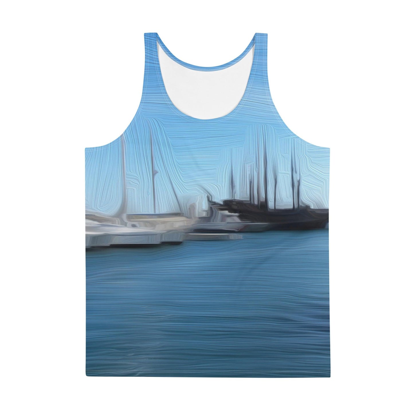 The Sleeping Yachts (at Morning) - Mens Tank Top