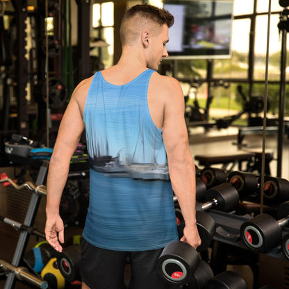 The Sleeping Yachts (at Morning) - Mens Tank Top