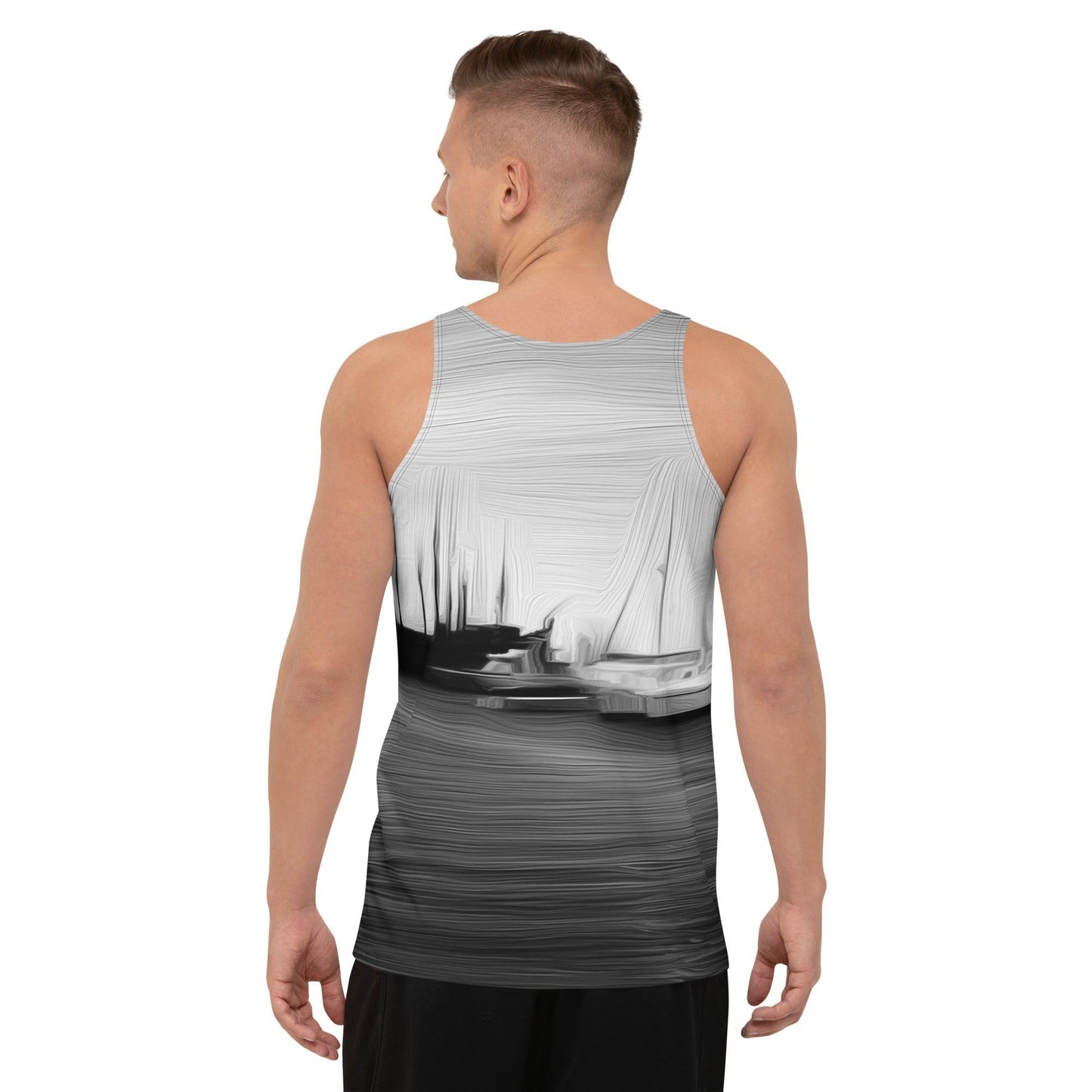 The Sleeping Yachts (at Night) - Mens Tank Top