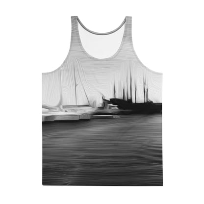 The Sleeping Yachts (at Night) - Mens Tank Top