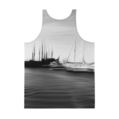 The Sleeping Yachts (at Night) - Mens Tank Top