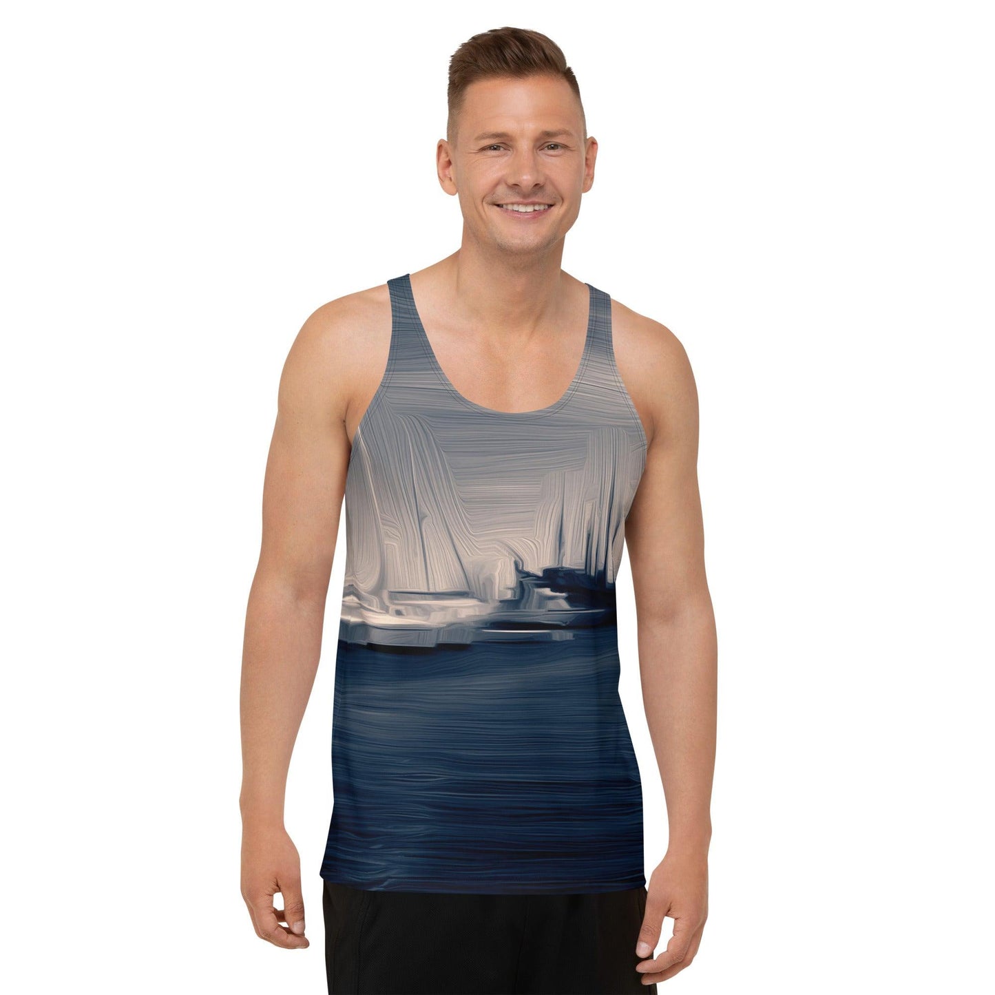 The Sleeping Yachts (at Sunrise) - Mens Tank Top