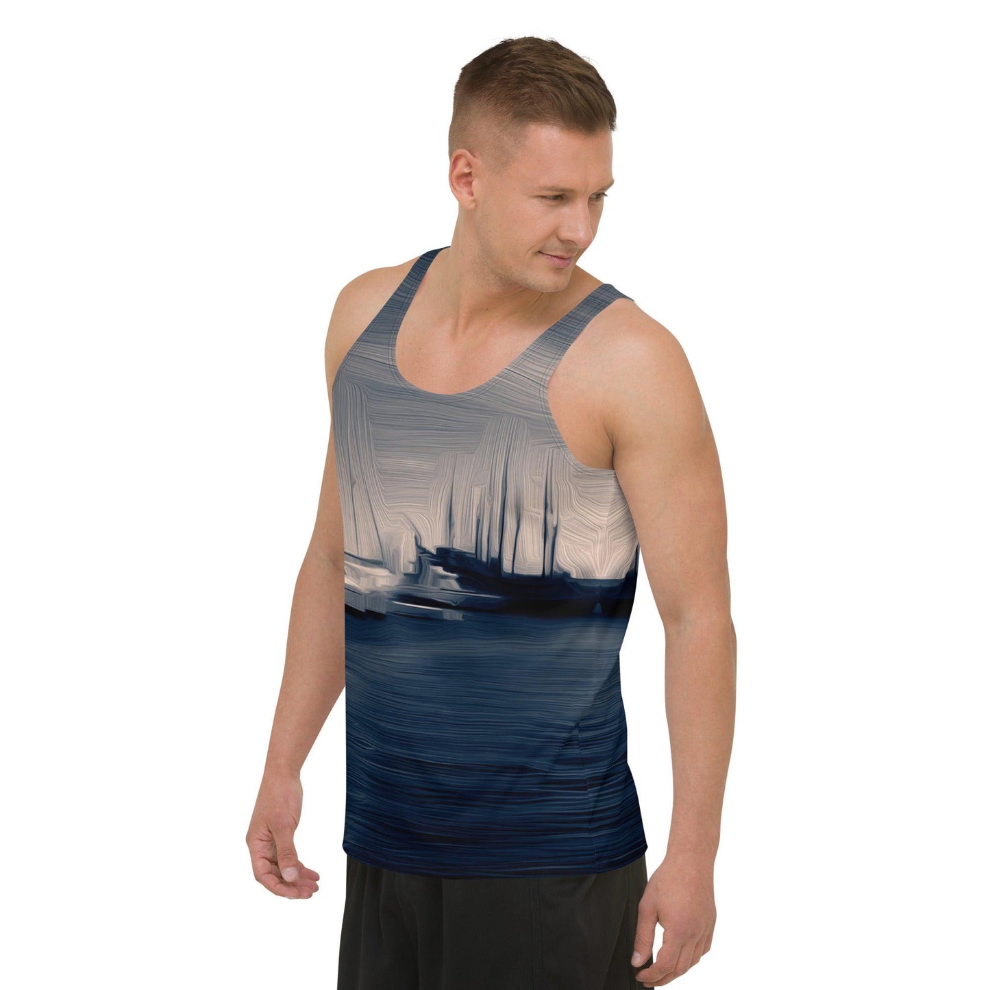 The Sleeping Yachts (at Sunrise) - Mens Tank Top