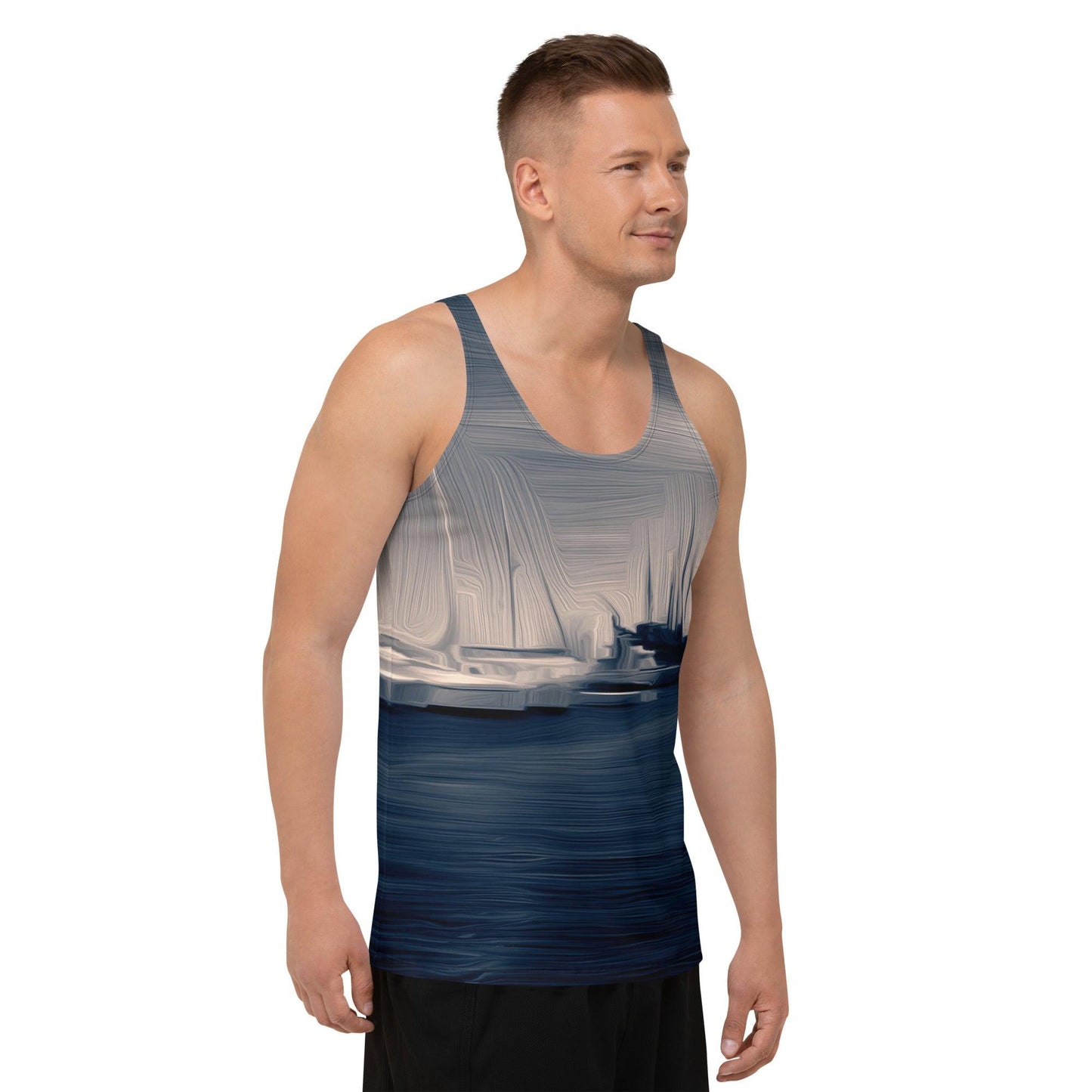 The Sleeping Yachts (at Sunrise) - Mens Tank Top