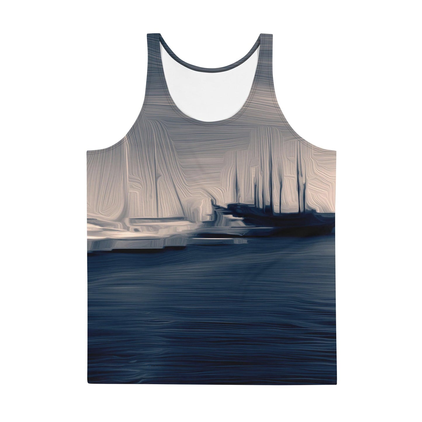 The Sleeping Yachts (at Sunrise) - Mens Tank Top