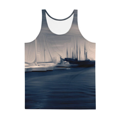 The Sleeping Yachts (at Sunrise) - Mens Tank Top