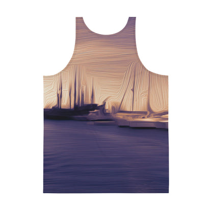 The Sleeping Yachts (at Sunset) - Mens Tank Top