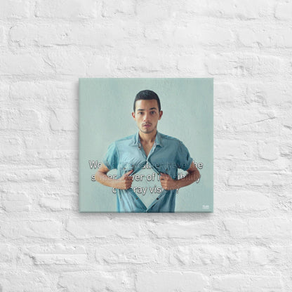 Invisibility or X-Ray Vision - Canvas Print