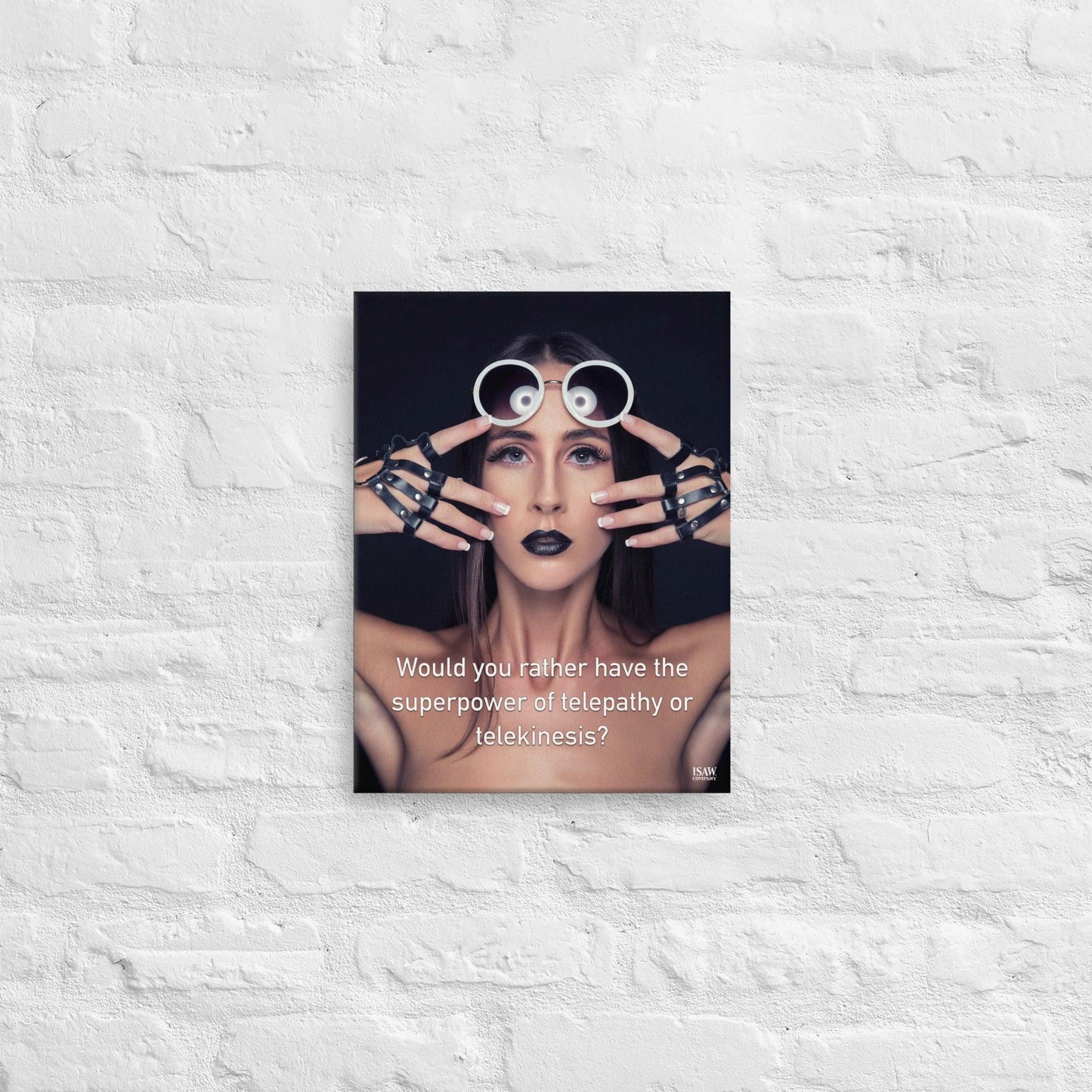 Telepathy or Telekinesis - Canvas Print