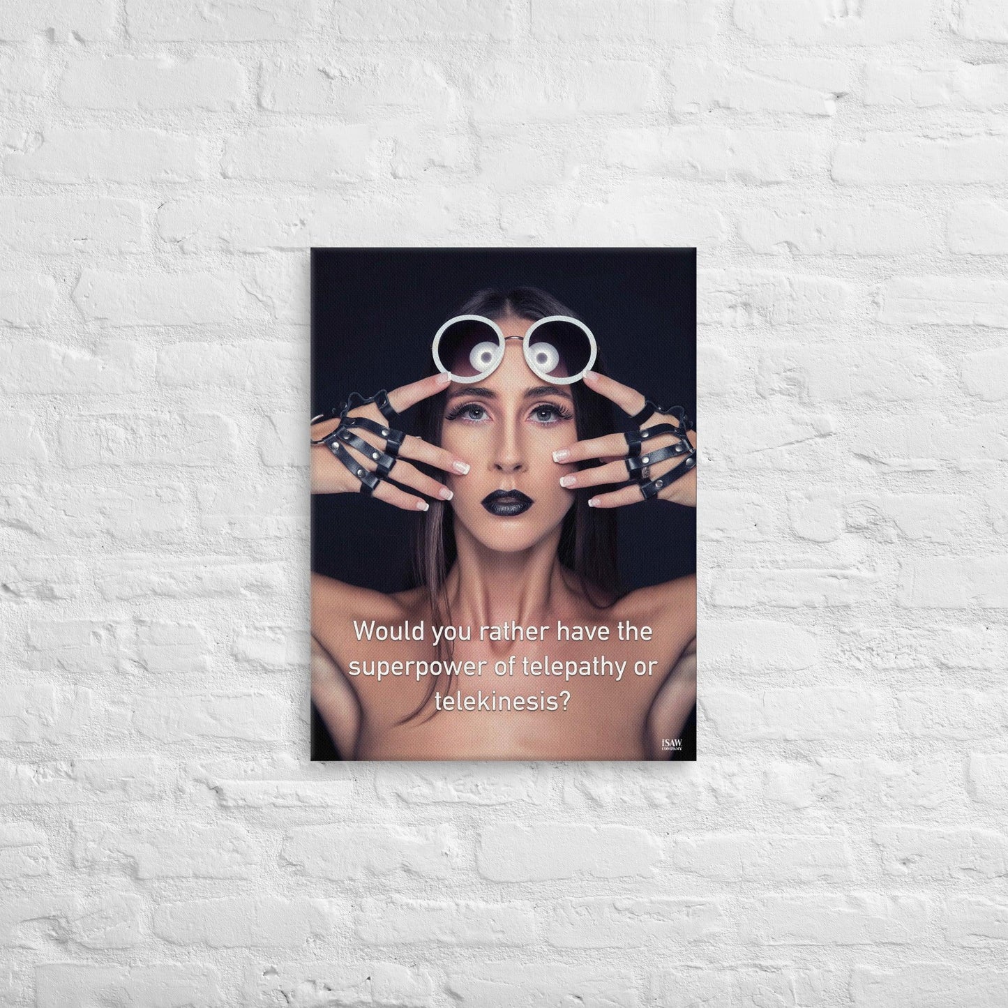 Telepathy or Telekinesis - Canvas Print