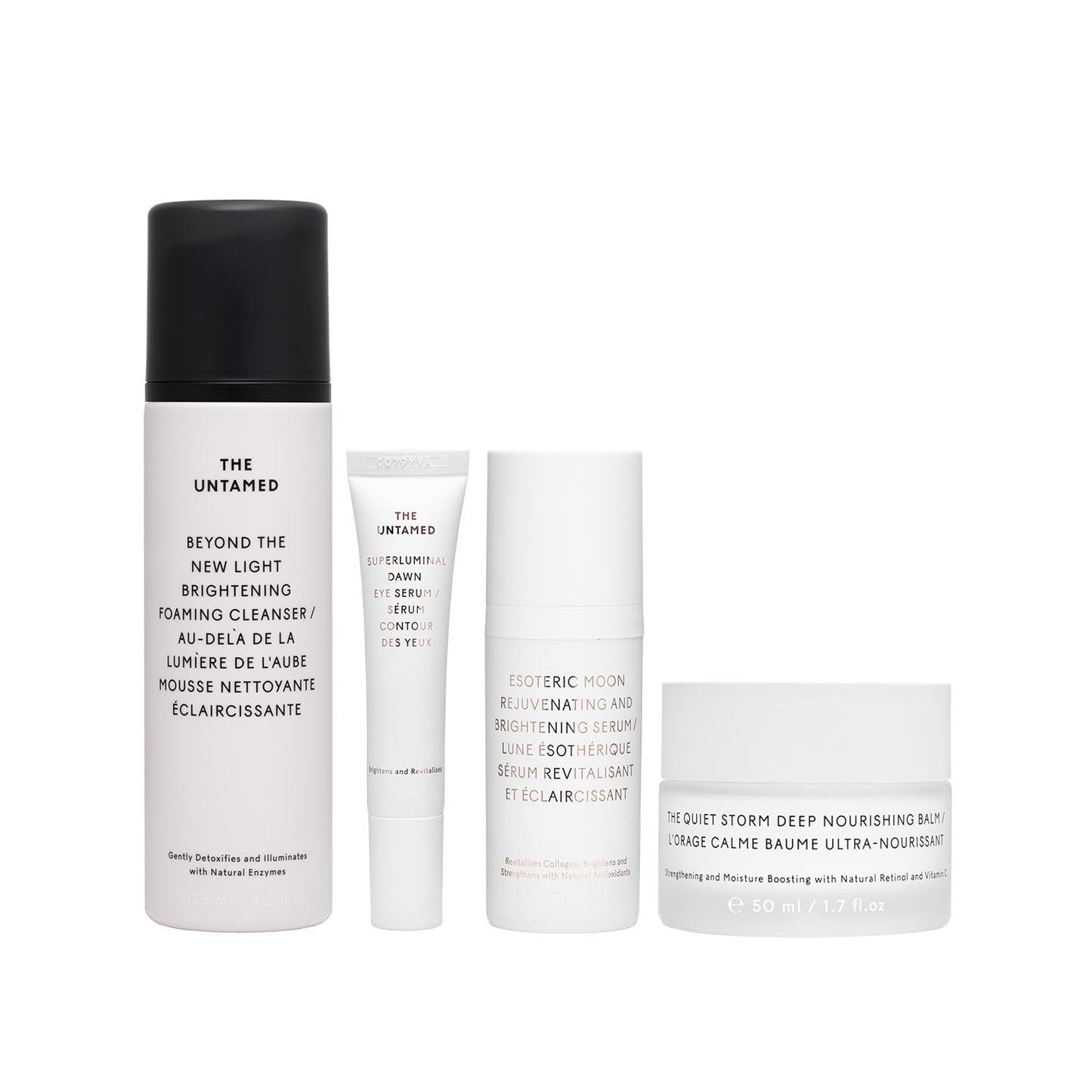 The Untamed Daily Kit – Complete Facial Skincare Set | AM & PM Routine