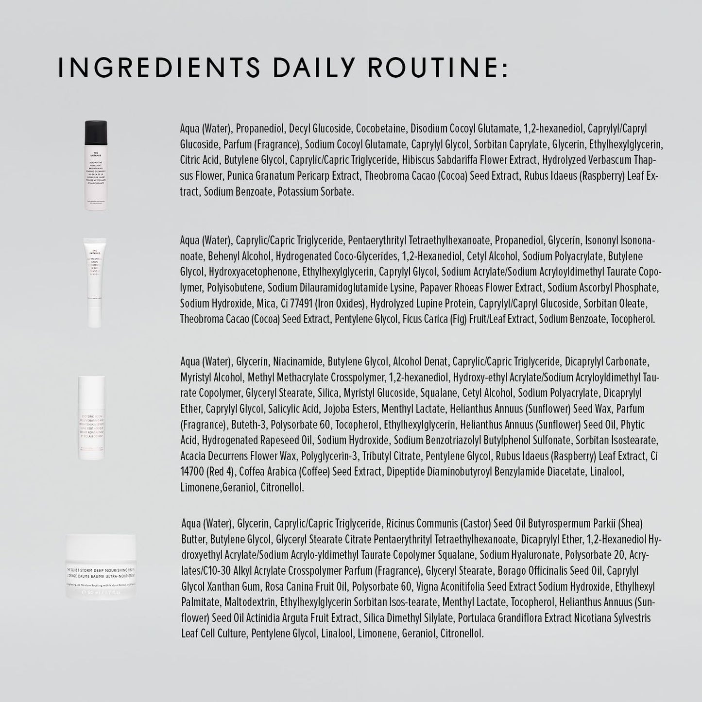 The Untamed Daily Kit – Complete Facial Skincare Set | AM & PM Routine