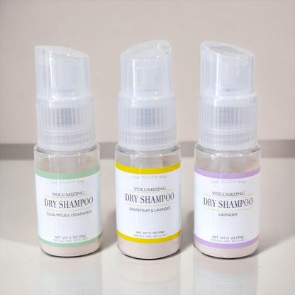 The Yellow Bird Natural Powder Dry Shampoo – Non Aerosol Pump, Lavender Scent, Made in USA