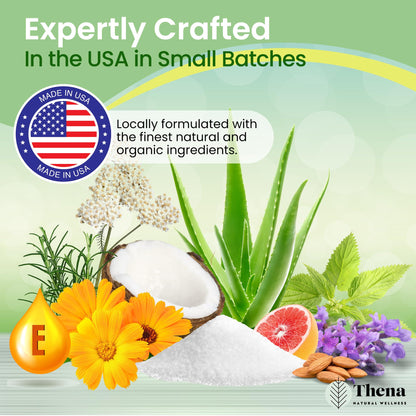 THENA Natural Wellness Organic Sitz Bath Soak for Postpartum Care | Postpartum Essentials