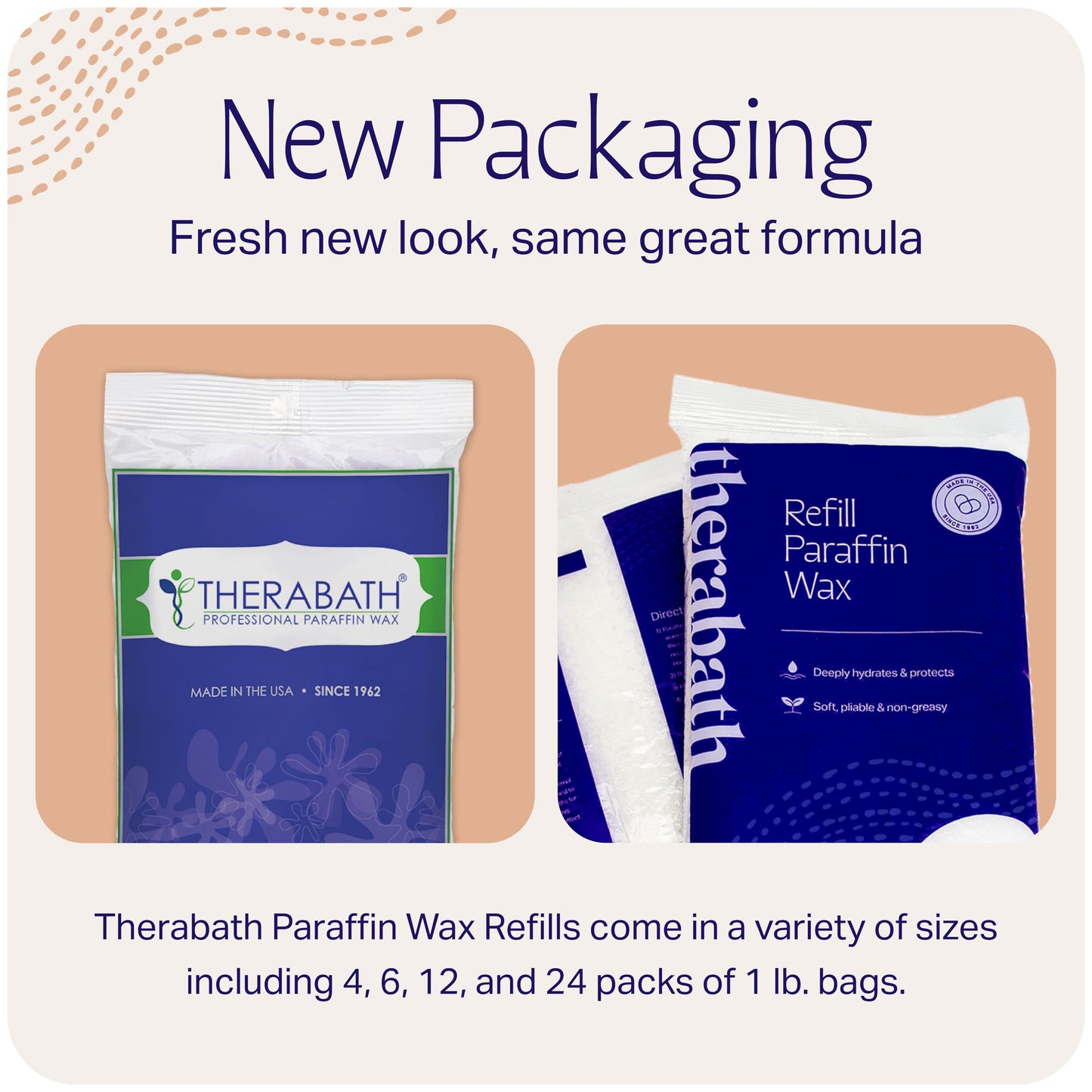Therabath Cranberry Zest Paraffin Wax Refill – Thermotherapy & Hydration | Made in USA