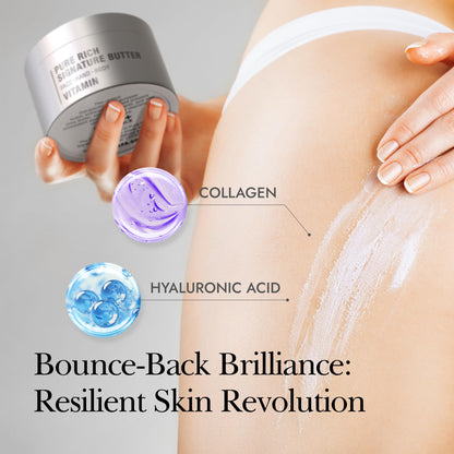 THERAPISPA Rejuvenating Body Butter – Hydrating Shea, Ceramides, Collagen & Vitamin B5 (7.0 fl oz)
