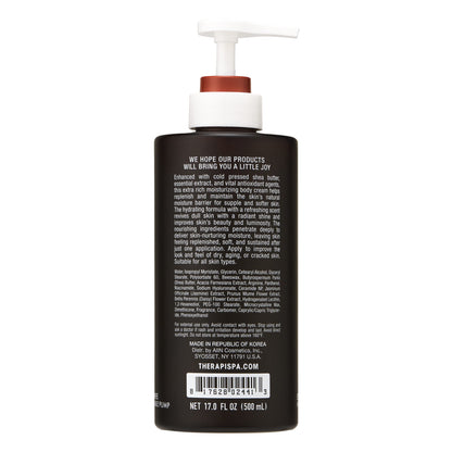 THERAPISPA Scented Body Lotion – Deep Hydration with Shea Butter, Ceramides & Panthenol | Acacia (17 oz)