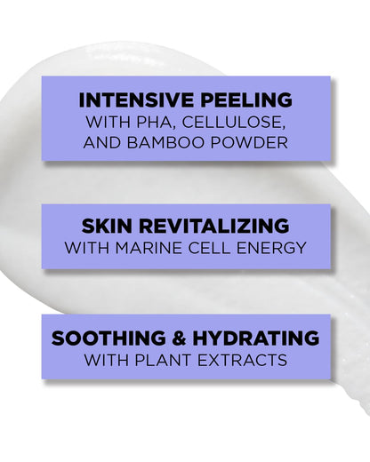 THESAEM Facial Peeling Gel — Korean Exfoliating Gel with PHA, Enzymes & Bamboo Powder | 5.41 fl oz