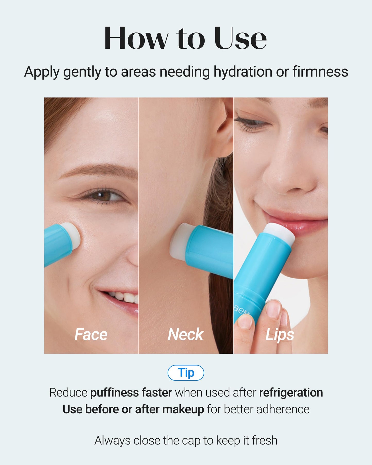 THESAEM Iceland Hydrating Eye Stick – Cooling Under-Eye Balm for Dark Circles, Puffiness & Wrinkles | 0.38 oz 2 Pack