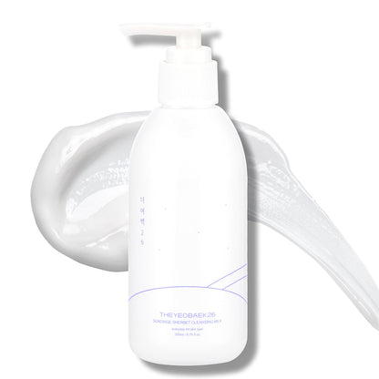 THEYEOBAEK26 Korean Cleansing Milk for Face – Gentle, Hydrating Cleanser for Dry & Sensitive Skin (200 ml)