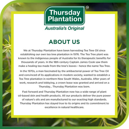 Thursday Plantation 100% Pure Australian Tea Tree Oil – 50ml