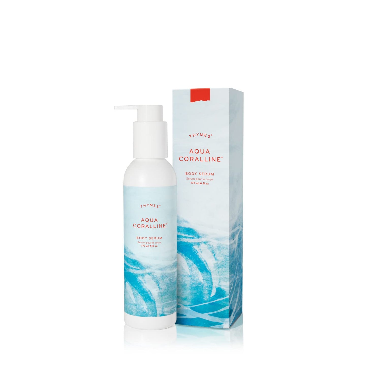 Thymes Aqua Coralline Body Serum – 6 oz Hydrating Skin Serum
