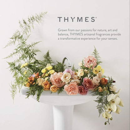 Thymes Lavender Large Hand Wash with Pump – Hydrating Liquid Hand Soap (15 fl oz)