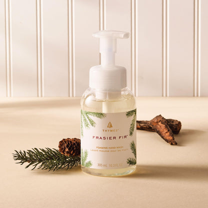 Thymes Foaming Hand Wash with Aloe & Glycerin – Frasier Fir Scent, 10.3 oz