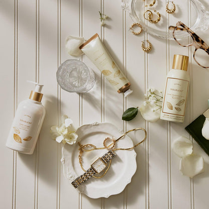 Thymes Goldleaf Hand Wash – 15 Fl Oz | Luxurious Floral Fragrance & Hydration