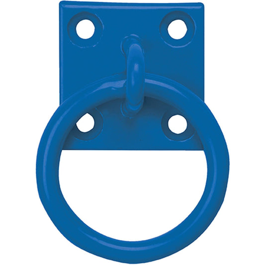 CLEARANCE Tie Ring On Plate Blue