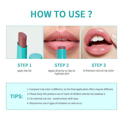 Tiejdhr 4Pcs Hydrating Lip Tint & Watery Lip Gloss – Long-Lasting Color & Moisture