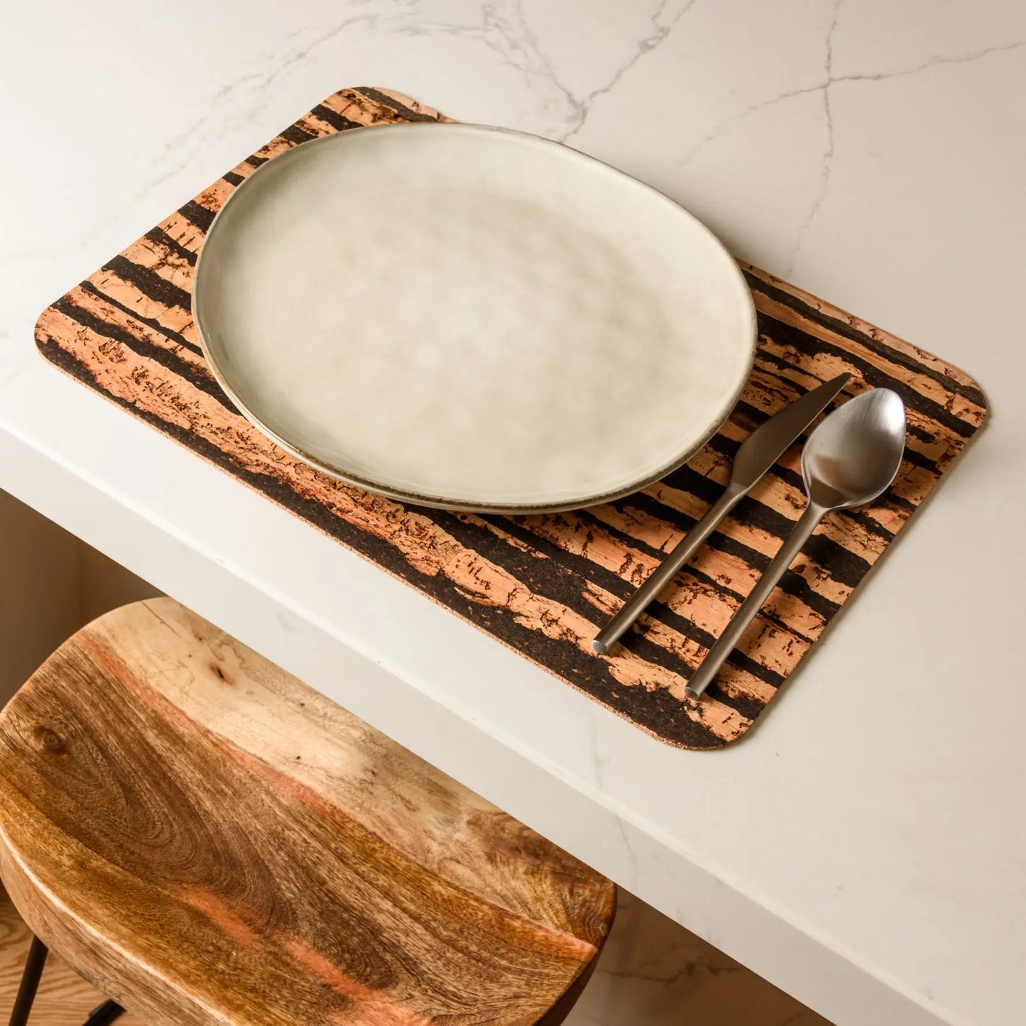 Cork Placemats | Tiger | Rectangular