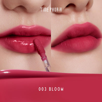 TIMEPHORIA Altera Blurring Lip Tint 003 Bloom – Glossy to Soft Matte Finish, Weightless Hydration