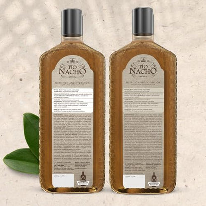 Tio Nacho Ultra-Moisturizing Frizz Control Shampoo & Conditioner Set — Deep Hydration with Organic Coconut Oil & Royal Jelly