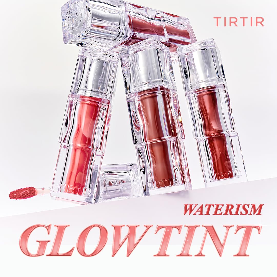 TIRTIR Waterism Glow Tint 15 Grapen – Hydrating Lip Tint, Glossy Finish, 0.14 oz