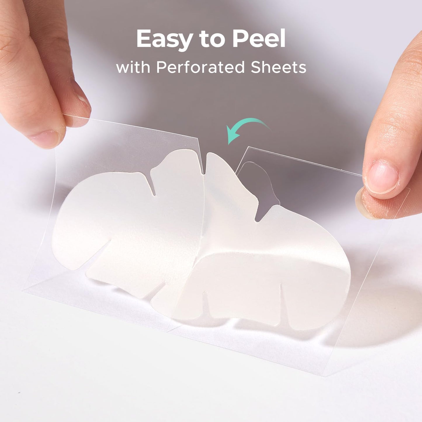 TKTK Hydrocolloid Nose Patches – Contoured Nose Strips & Pore Care, 5 Sizes, 265 Count