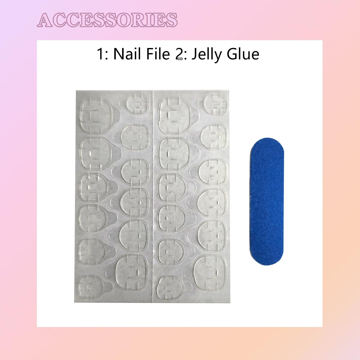 Tmani 10pc Extra Long Handmade Press-On Nails – Diamond Glitter Square Tips