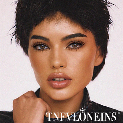 TNFVLONEINS Wispy Lash Extension Kit – Natural Lash Clusters 8–16mm with Bond & Seal