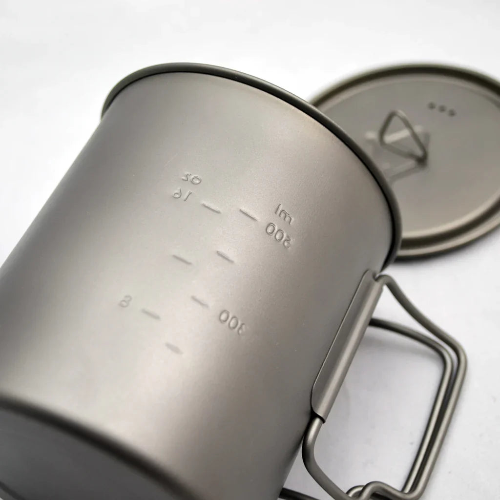 TOAKS Titanium Lightweight Pot with Lid (750ml & 900ml)