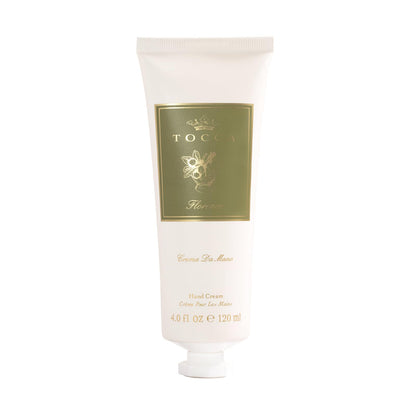 TOCCA Florence Hand Cream Luxe, 4 oz – Bergamot, Pear & Gardenia | Moisturizing, Quick-Absorbing