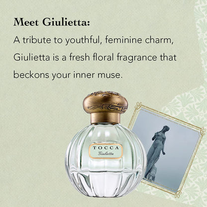 Tocca Giulietta Perfume for Women – Fresh Floral (1.7 oz / 50 ml)
