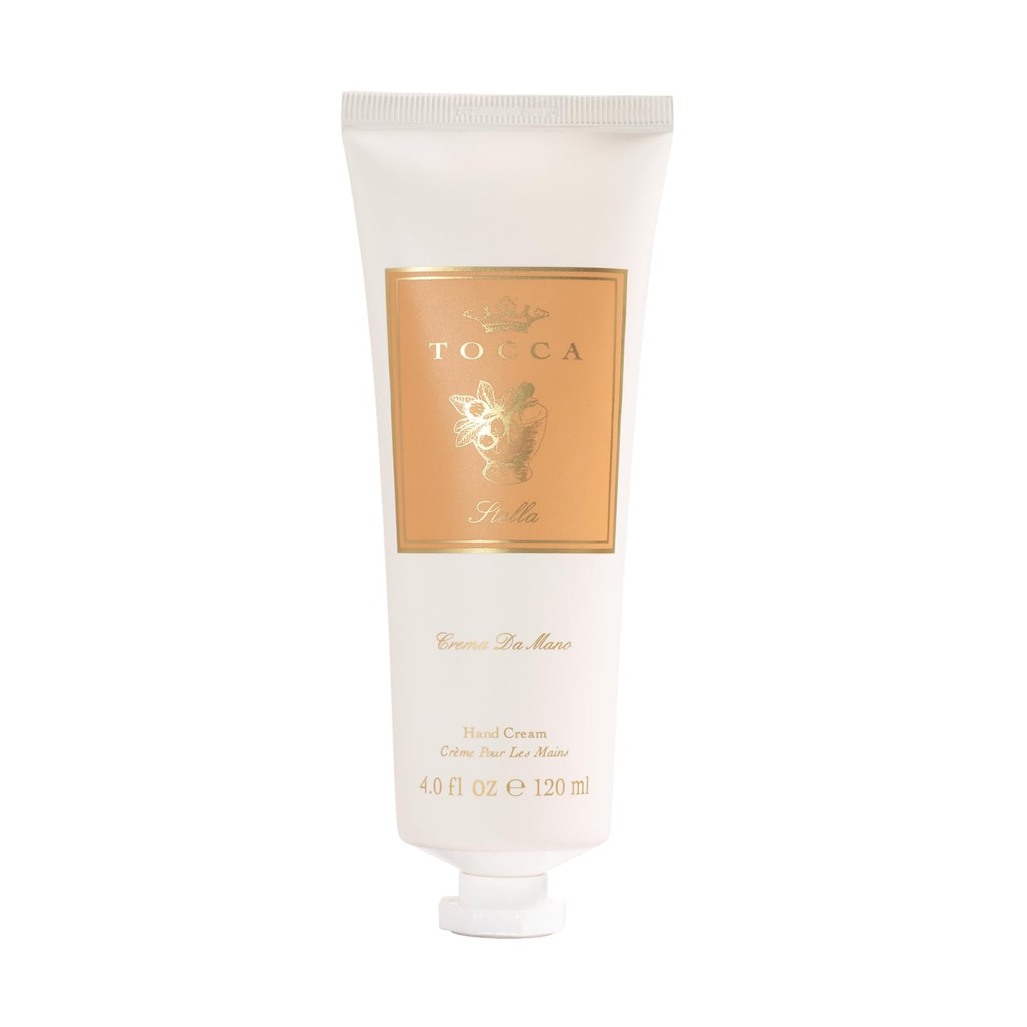 Tocca Stella Hand Cream Luxe 4 oz – Blood Orange, Freesia, Spicy Lily | Moisturizing & Quick-Absorbing