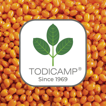 TODICAMP Sea Buckthorn Oil Organic - Cold-Pressed Seabuckthorn Oil for Skin, Digestive Wellness & Immune Support