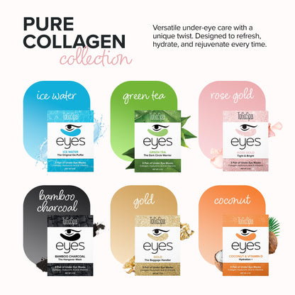 ToGoSpa Rose Gold EYES – Under Eye Repair Masks with 24k Gold