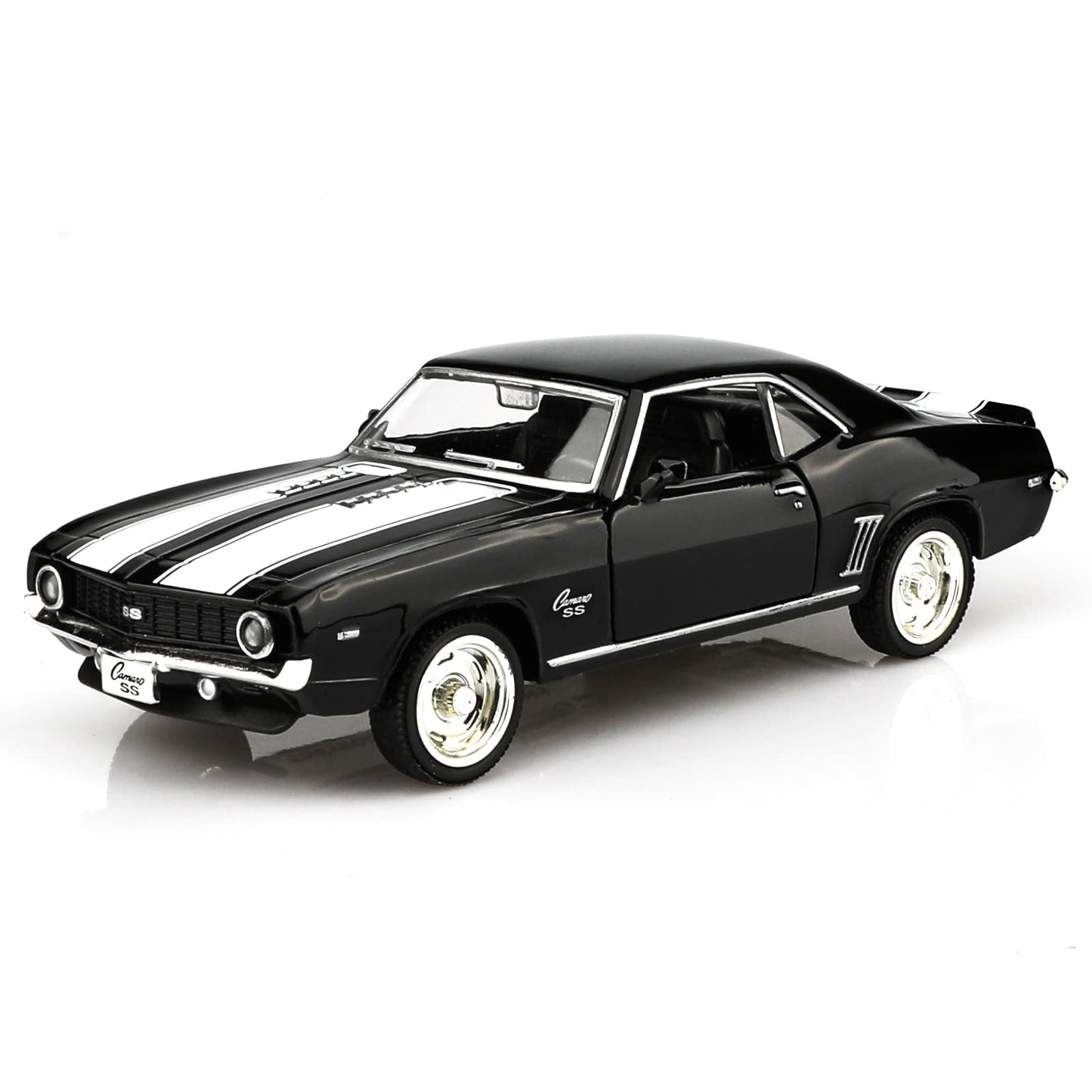 TOKAXI 1/36 Scale Chevrolet 1969 Camaro SS Diecast – Pull-Back Toy Car