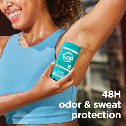 Tom's of Maine North Woods Antiperspirant Deodorant – 48H Odor & Sweat Protection, Patchouli & Lavender, 3.25 oz 2-Pack