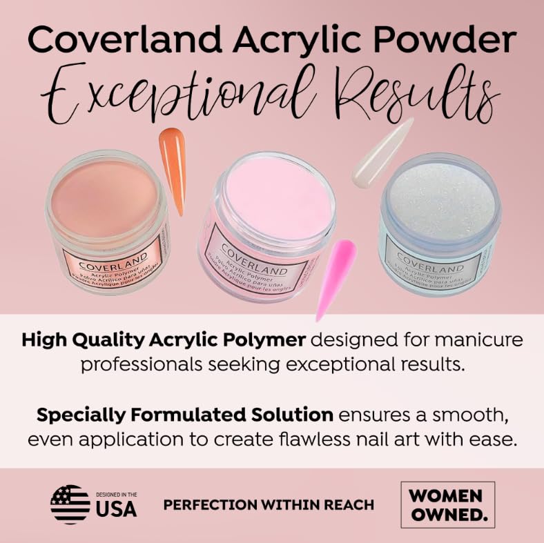 TONES Coverland Acrylic Powder 3.5oz Sugar Cream – Limited Edition
