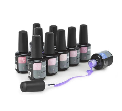 TONES Color Corrective Soak-Off Gel Polish 01 Pink – 15 ml (0.5 fl oz) UV/LED