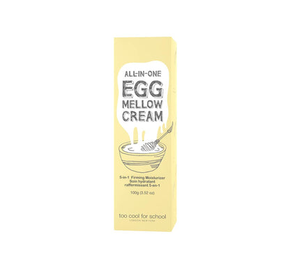 Too Cool For School Egg Mellow Cream 100g – Multi-Tasking Firming Moisturizer